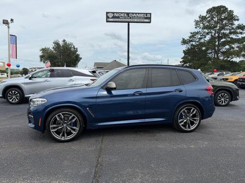 Blue 2021 BMW X3 M40i