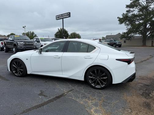 White 2023 Lexus IS 350 F Sport