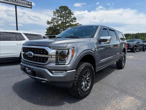 Gray 2023 Ford F-150 Platinum