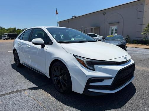 White 2023 Toyota Corolla XSE