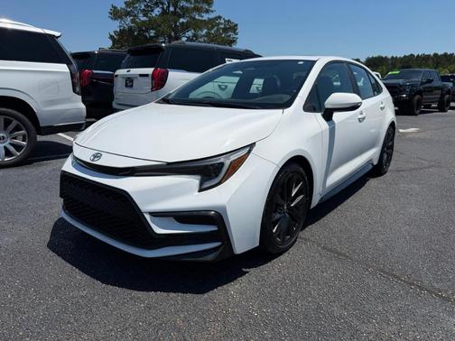 White 2023 Toyota Corolla XSE