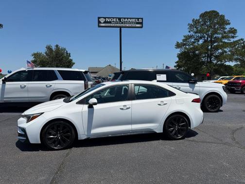 White 2023 Toyota Corolla XSE