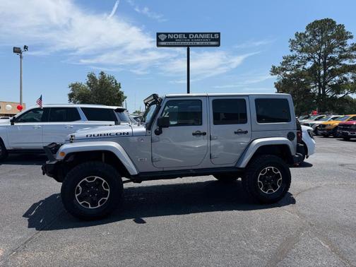 Silver 2013 Jeep Wrangler Unlimited Rubicon