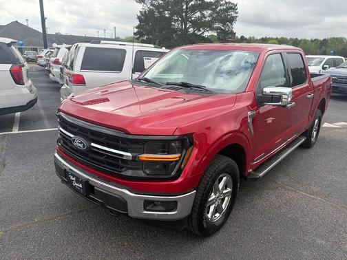 Red 2024 Ford F-150 XLT