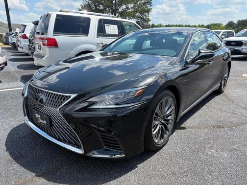 Black 2018 Lexus LS 500