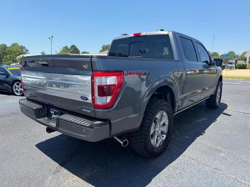 Gray 2022 Ford F-150 Platinum