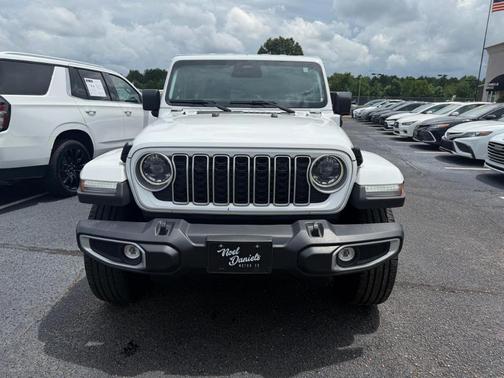 White 2025 Jeep Wrangler 4xe Sahara
