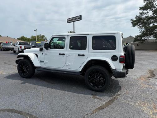 White 2025 Jeep Wrangler 4xe Sahara