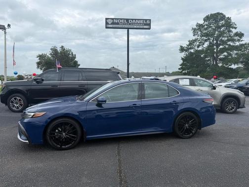 Blue 2024 Toyota Camry XSE