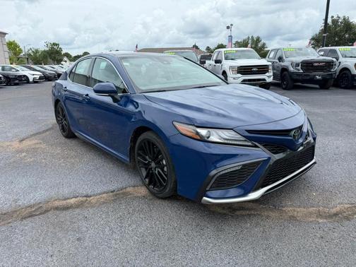 Blue 2024 Toyota Camry XSE