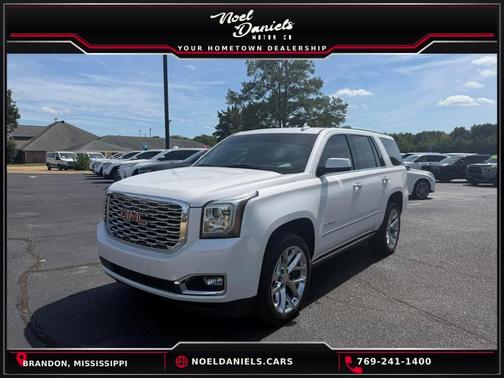 White Frost Tri-Coat 2020 GMC Yukon Denali