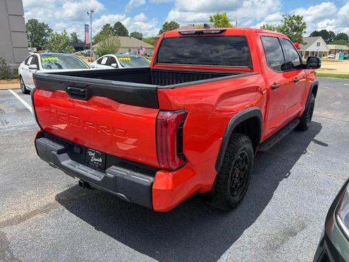 Orange 2023 Toyota Tundra Hybrid TRD Pro