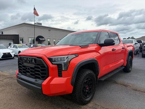 Orange 2023 Toyota Tundra Hybrid TRD Pro