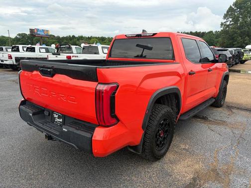 Orange 2023 Toyota Tundra Hybrid TRD Pro