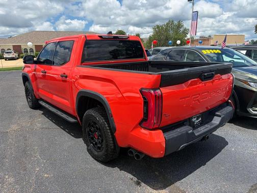 Orange 2023 Toyota Tundra Hybrid TRD Pro