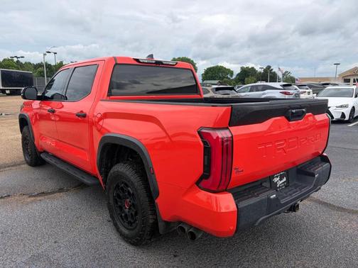 Orange 2023 Toyota Tundra Hybrid TRD Pro