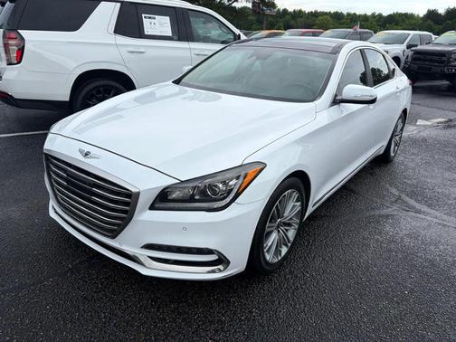Casablanca White 2018 Genesis G80 3.8