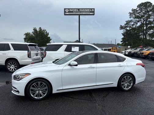 Casablanca White 2018 Genesis G80 3.8