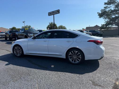 Casablanca White 2016 Hyundai Genesis 3.8