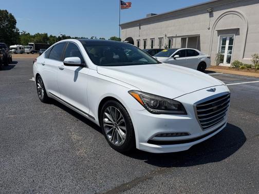 Casablanca White 2016 Hyundai Genesis 3.8