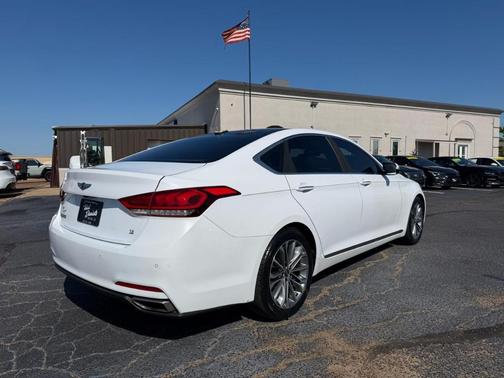 Casablanca White 2016 Hyundai Genesis 3.8