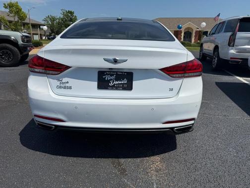 Casablanca White 2016 Hyundai Genesis 3.8