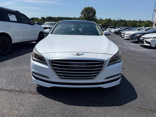 Casablanca White 2016 Hyundai Genesis 3.8