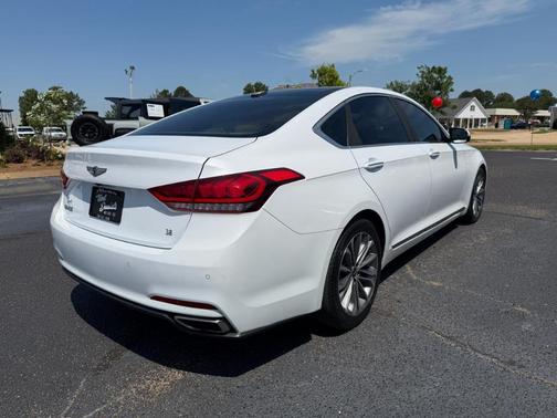 Casablanca White 2016 Hyundai Genesis 3.8