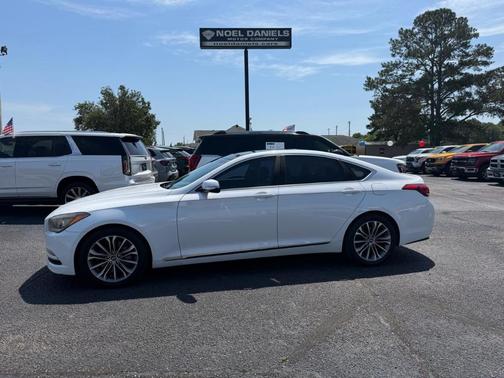 Casablanca White 2016 Hyundai Genesis 3.8