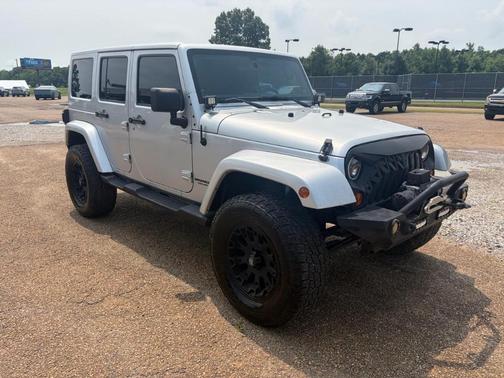 Silver 2011 Jeep Wrangler Unlimited Sahara