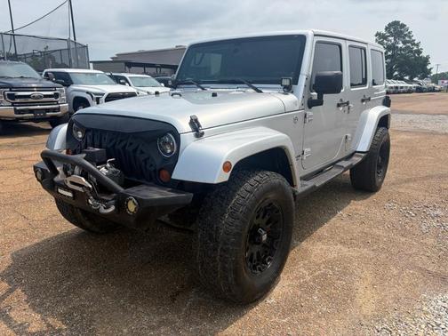 Silver 2011 Jeep Wrangler Unlimited Sahara