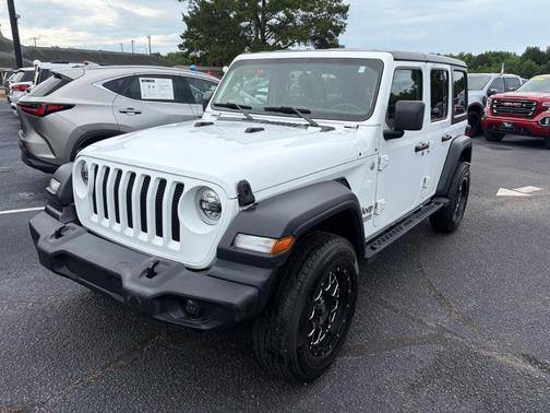 White 2019 Jeep Wrangler Unlimited Sport