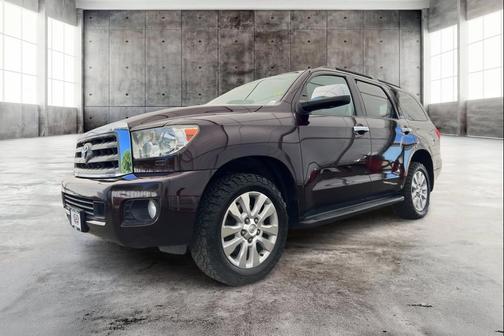 Sizzling Crimson Mica 2017 Toyota Sequoia Platinum