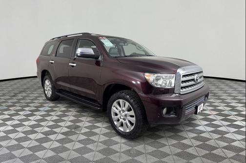 Sizzling Crimson Mica 2017 Toyota Sequoia Platinum