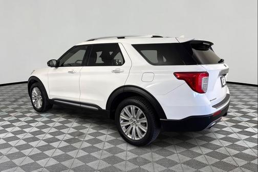 Star White Metallic Tri-Coat 2020 Ford Explorer Limited