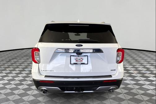 Star White Metallic Tri-Coat 2020 Ford Explorer Limited