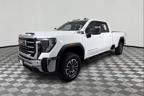 Summit White 2024 GMC Sierra 3500 SLE