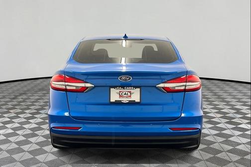 Velocity Blue Metallic 2020 Ford Fusion SE