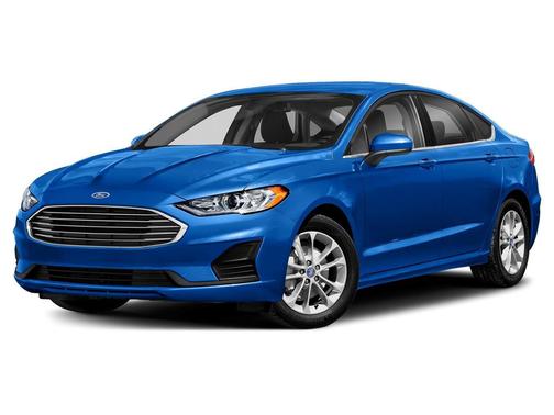Velocity Blue Metallic 2020 Ford Fusion SE