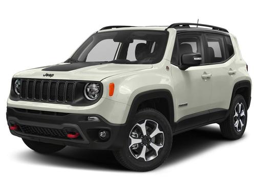 Alpine White Clearcoat 2021 Jeep Renegade Trailhawk