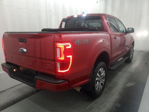 Rapid Red Metallic Tinted Clearcoat 2021 Ford Ranger LARIAT