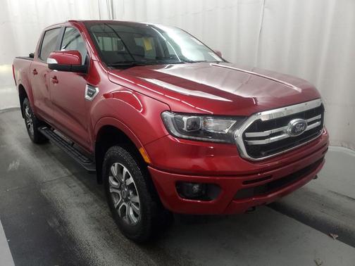 Rapid Red Metallic Tinted Clearcoat 2021 Ford Ranger LARIAT