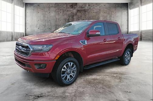 Rapid Red Metallic Tinted Clearcoat 2021 Ford Ranger LARIAT