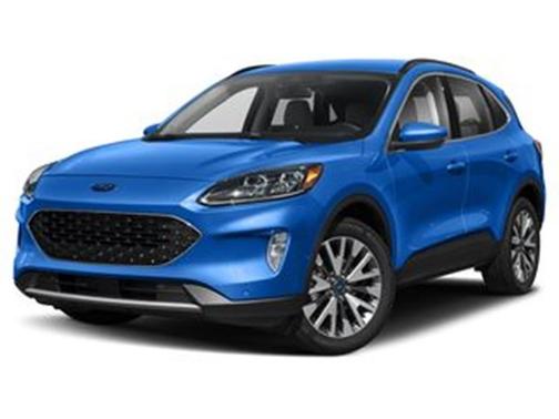 Iced Blue Silver Metallic 2022 Ford Escape Titanium