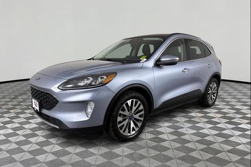 Iced Blue Silver Metallic 2022 Ford Escape Titanium