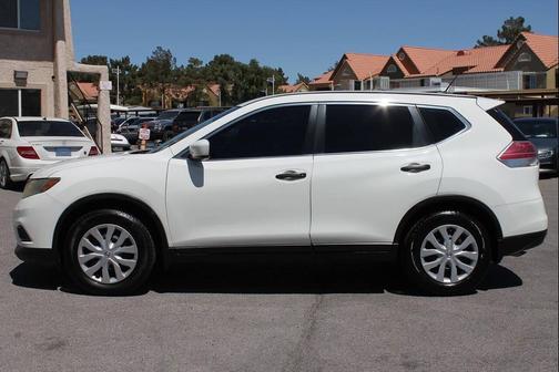 Glacier White 2016 Nissan Rogue S