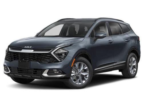 Shadow Matte Gray 2025 Kia Sportage Hybrid SX-Prestige