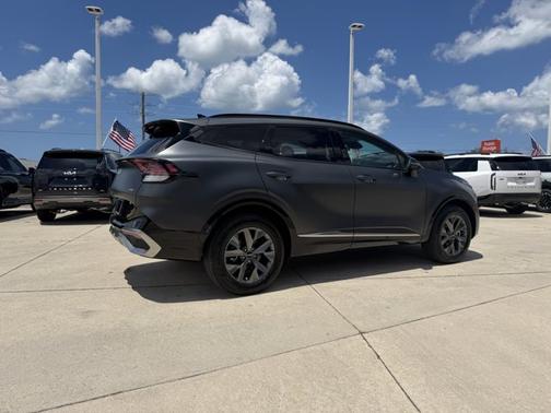 Shadow Matte Gray 2025 Kia Sportage Hybrid SX-Prestige