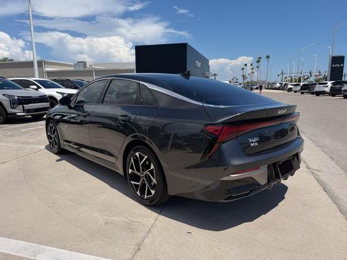 Interstellar Gray 2025 Kia K5 EX