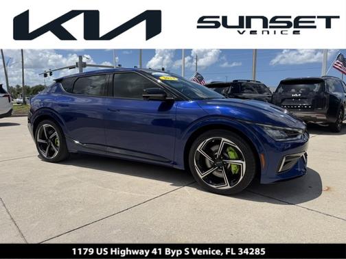 Yacht Blue 2023 Kia EV6 GT